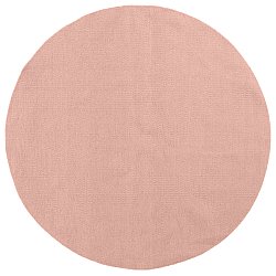 Runde tæpper - Hamilton (Coral Pink)
