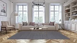 Uldtæppe - Hamilton (Asphalt)