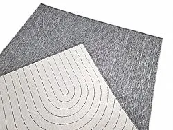 Tæpper til indendørs/udendørs brug - Hayden (grå)