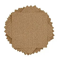 Væg-til-væg-tæppe - Almeria Tæppefliser 24 stk. (beige)