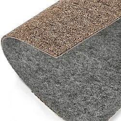 Væg-til-væg-tæppe - Almeria Tæppefliser 24 stk. (brun)