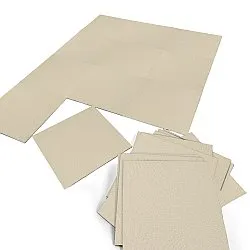 Væg-til-væg-tæppe - Almeria Tæppefliser 24 stk. (fløde)