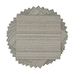 Væg-til-væg-tæppe - Almeria Tæppefliser 24 stk. (uregelmæssigt stribet grå)