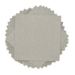 Væg-til-væg-tæppe - Almeria Tæppefliser 24 stk. (stribet grå)