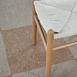 Væg-til-væg-tæppe - Almeria Tæppefliser 24 stk. (grå)