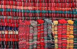 Kludetæppe - Home (multi)