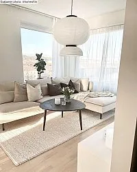 Uldtæppe - Avafors Wool Bubble (beige)