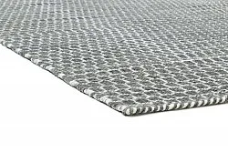 Uldtæppe - Honey (Mørk grå)