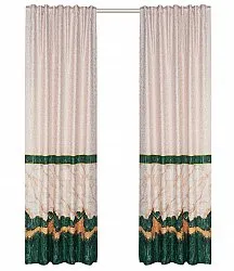 Gardin - Padova (grøn/hvid/guld)