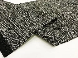 Kludetæppe - Slite (sort-hvid)