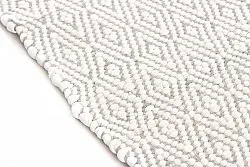 Kludetæppe - Falster (grå)