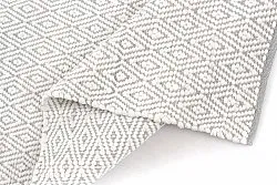 Kludetæppe - Falster (grå)