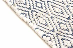 Kludetæppe - Falster (blå)