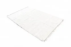 Kludetæppe - Silje (hvid)
