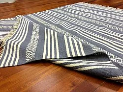 Kludetæppe - Ystad (grå)