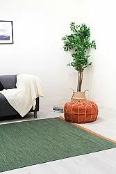 Uldtæppe - Galway (grøn)