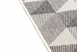 Tæpper til indendørs/udendørs brug - Brussels Pattern (grå)