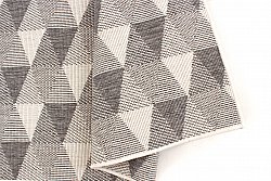Wilton-tæppe - Brussels Pattern (grå)
