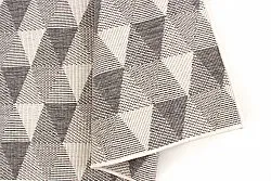 Tæpper til indendørs/udendørs brug - Brussels Pattern (grå)