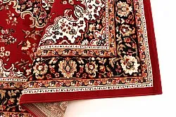 Wilton-tæppe - Peking (rød)