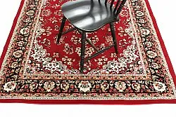Wilton-tæppe - Peking (rød)