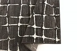 Wilton-tæppe - Florence Cross (grå)