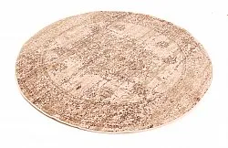 Rundt tæppe - Peking Royal (lyserød)