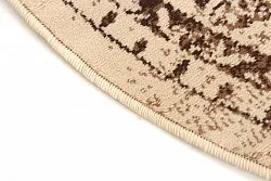 Rundt tæppe - Peking Noble (hvid)