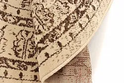 Rundt tæppe - Peking Noble (hvid)