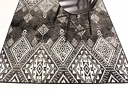 Wilton-tæppe - Florence York (sort)