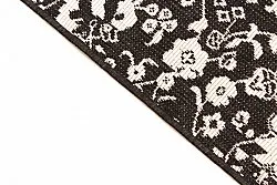 Tæpper til indendørs/udendørs brug - Brussels Ocean (sort)