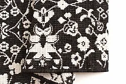 Tæpper til indendørs/udendørs brug - Brussels Ocean (sort)