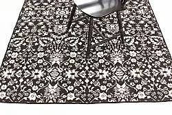 Tæpper til indendørs/udendørs brug - Brussels Ocean (sort)