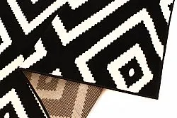 Wilton-tæppe - Florence Preston (sort)