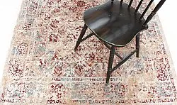 Wilton-tæppe - Douz (blå/multi)