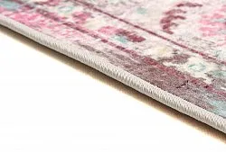 Rundt tæppe - Jedaida (rosa/multi)