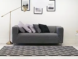 Uldtæppe - Korinth (mørkegrå)