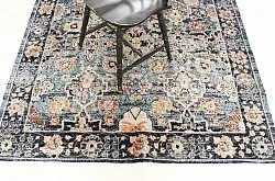 Wilton-tæppe - Fernana (blå/multi)