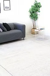 Bamboo silk-tæppe - Faliraki (lysegrå)