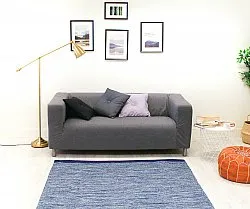 Kludetæppe - Slite (blå)