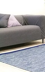 Kludetæppe - Slite (blå)