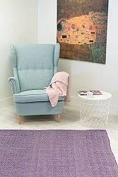 Kludetæppe - Marina (lilla)