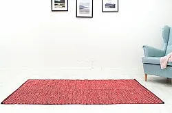 Kludetæppe - Tuva (rød)