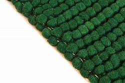 Uldtæppe - Avafors Wool Bubble (grøn)