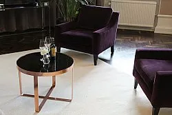 Runde tæpper - Hamilton (hvid)