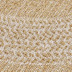 Rundt tæppe - Indoor/Outdoor Angus (natur)