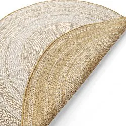 Rundt tæppe - Indoor/Outdoor Angus (natur)