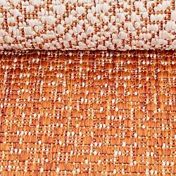 Rundt tæppe - Indoor/Outdoor Angus (rød)