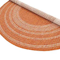 Rundt tæppe - Indoor/Outdoor Angus (rød)