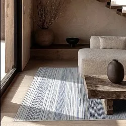 Tæpper til indendørs/udendørs brug - utomhusmatta - Arcata (blå)